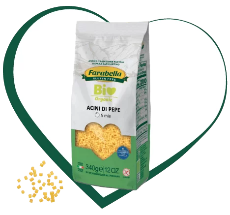 Farabella Bio ACINI DI PEPE kukuřično-rýžové těstoviny bez lepku 340 g