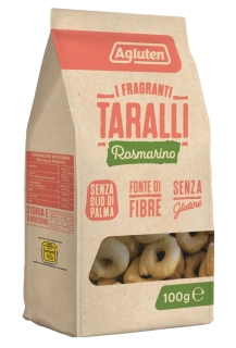 Agluten - Rozmarýnové taralli bez lepku 100 g